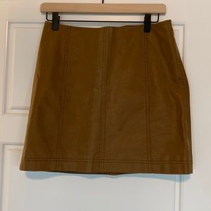 Free people mini skirt